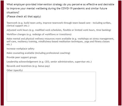 Mental wellbeing of frontline health workers post-pandemic: lessons learned and a way forward